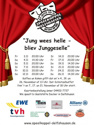 2017 "Jung wees helle - bliev Junggeselle"