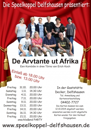 2014 De Arvtante ut Afrika